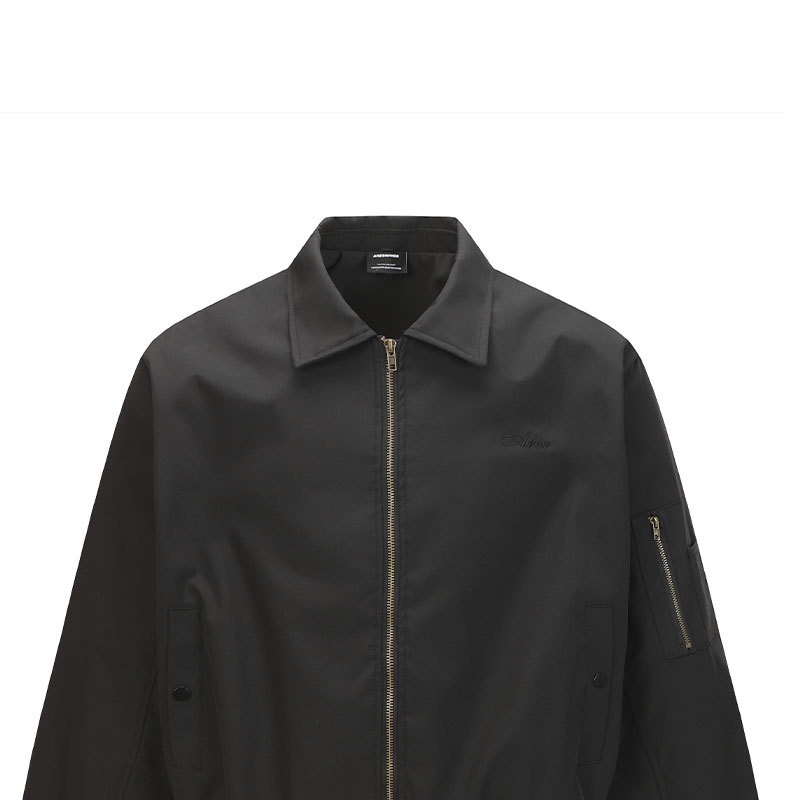 boy Boy ARES American Retro Autumn New Cleanfit Pilot Collar Jacket Men's Short Trendy Brand Versatile Coat_voghion.com