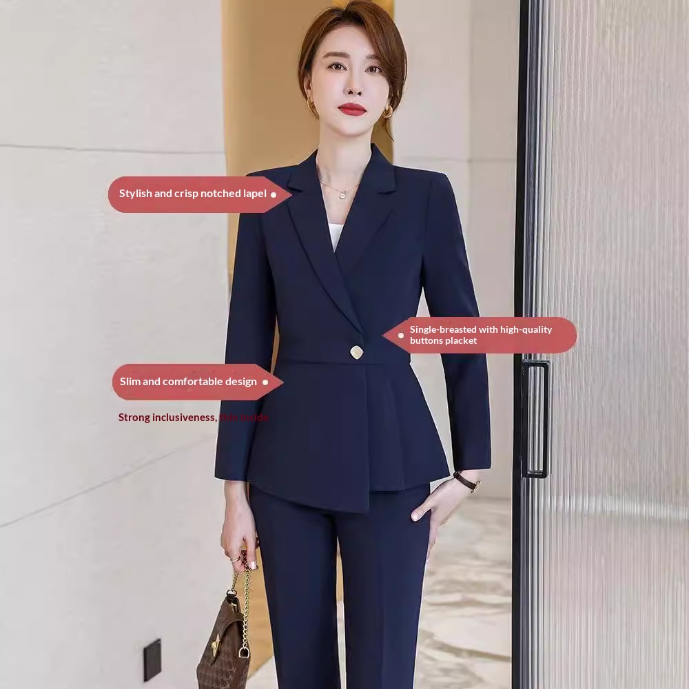 ChicShe Black Se Women Fashionable And Elegan Workplace Sui Inerviews Formal Wear For Jewelry Sore Sales Professional_voghion.com