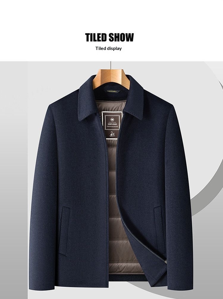 boy Boy Autumn Winter New Men's Clothing Turn-down Collar Double-sided Wool Coat With Detachable Inner Liner Warm Woolen Jacket_voghion.com