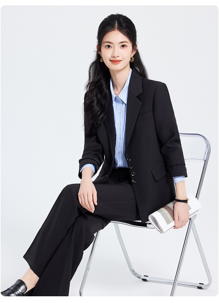 ChicShe Professional Overalls For Female Preschool Teachers, Office, School, Company Salespersons, Exhibitions, Law Firm_voghion.com