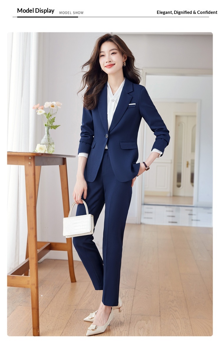 ChicShe Autumn Winter College Student Interview Professional Fashion Elegant Blazer Women's Suit Formal Workwear_voghion.com