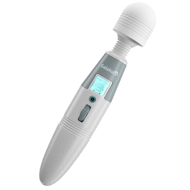 Eros Lab GALAKU Speed Angel AV Stick Heating Version LCD Display Vibrator Rechargeable Female Masturbator_voghion.com