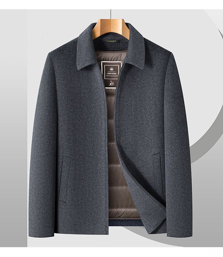 boy Boy Autumn Winter New Men's Clothing Turn-down Collar Double-sided Wool Coat With Detachable Inner Liner Warm Woolen Jacket_voghion.com