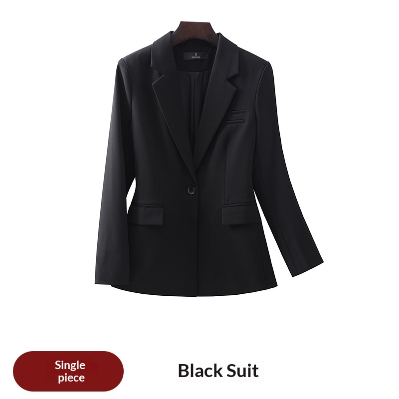 ChicShe Black High-End Long-Sleeve Small Suit Collar Jacket Women's Shirt Pants Skirt Three-Piece Set Spring Autumn Winter New_voghion.com
