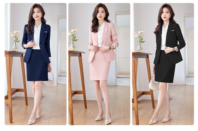 ChicShe Autumn Winter College Student Interview Professional Fashion Elegant Blazer Women's Suit Formal Workwear_voghion.com