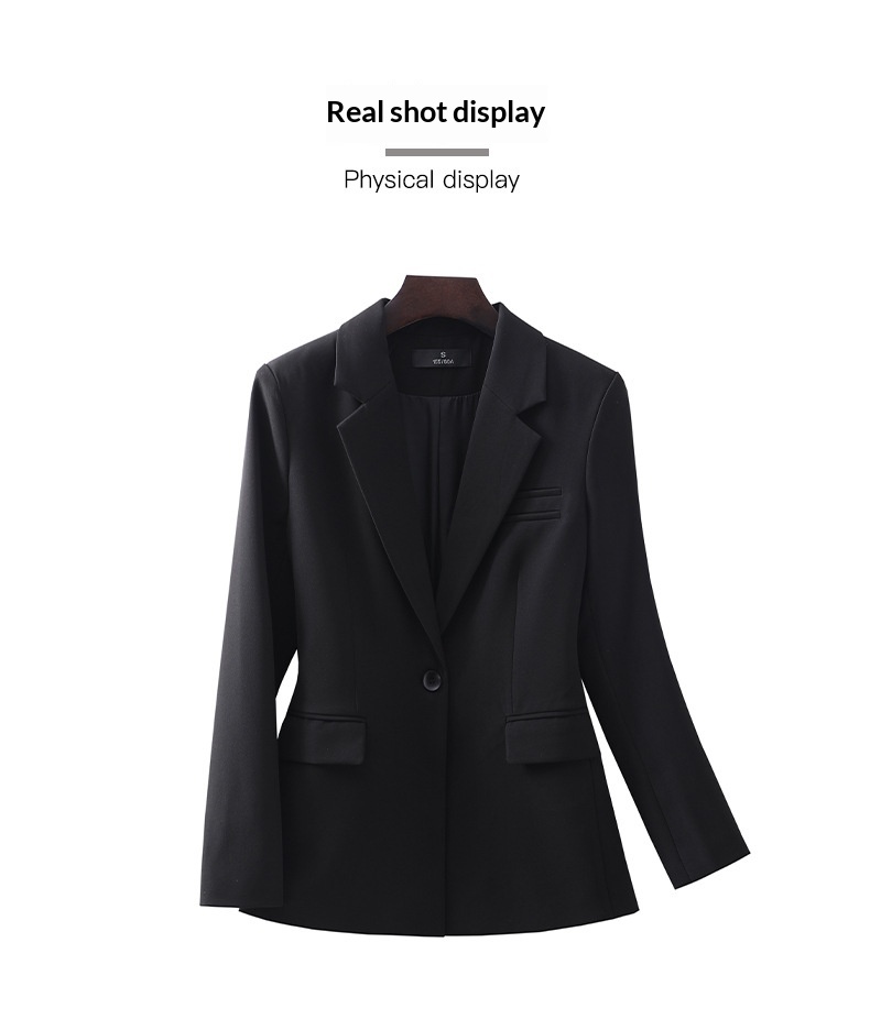 ChicShe Black High-End Long-Sleeve Small Suit Collar Jacket Women's Shirt Pants Skirt Three-Piece Set Spring Autumn Winter New_voghion.com