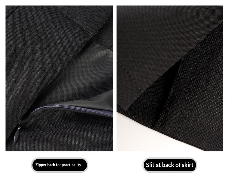 ChicShe Blazer For Women 2025 New Professional Wear Elegant Workwear Suit Front Desk Customer Service Sales Department Uniform_voghion.com