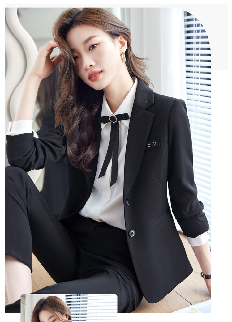 ChicShe Damen-Blazer, Größe S, Frühling, Herbst und Winter, geeignet für Rundfunk, Kunstprüfungen, Moderation, formelle Anlässe, Petite_voghion.com