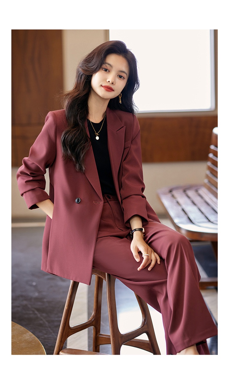 Blazer casual di alta qualità ChicShe per donna Primavera e autunno 2025 Nuovo elegante abito doppiopetto di grandi dimensioni Abbigliamento professionale_voghion.com