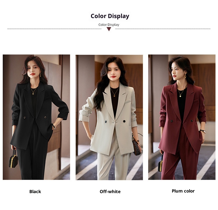 Blazer casual di alta qualità ChicShe per donna Primavera e autunno 2025 Nuovo elegante abito doppiopetto di grandi dimensioni Abbigliamento professionale_voghion.com