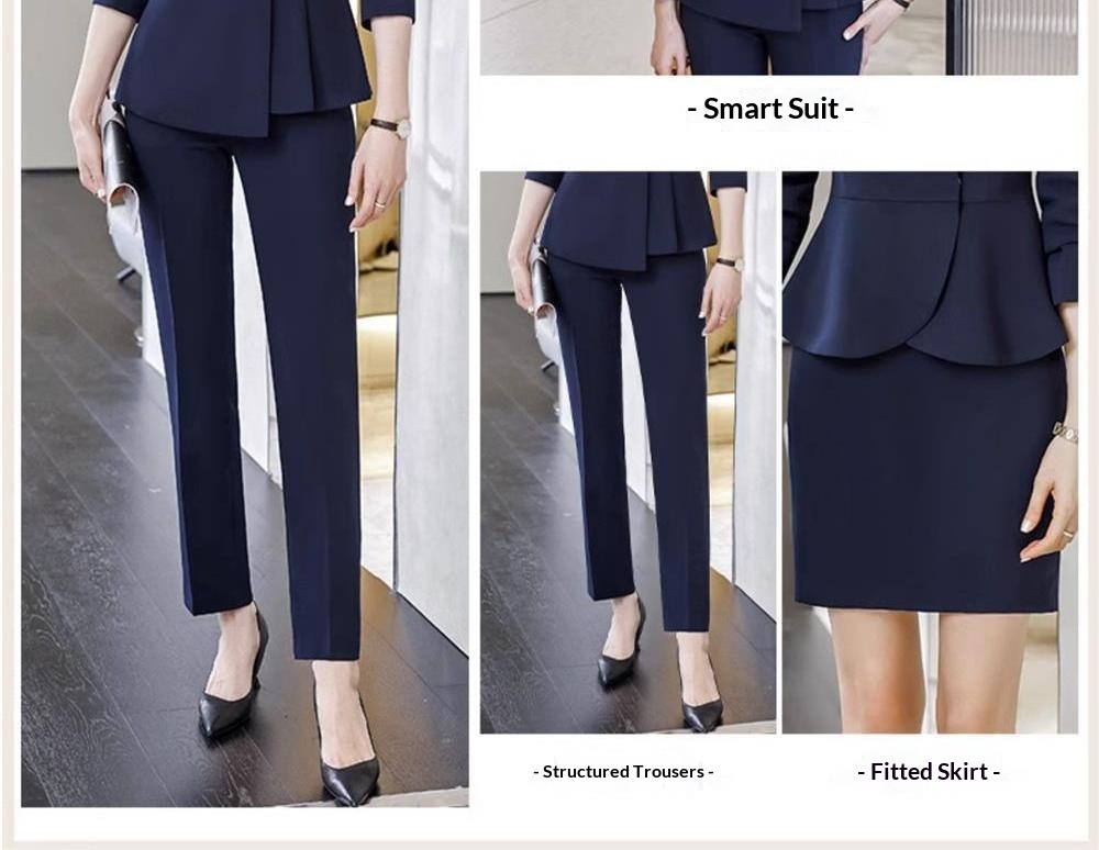 ChicShe Black Se Women Fashionable And Elegan Workplace Sui Inerviews Formal Wear For Jewelry Sore Sales Professional_voghion.com