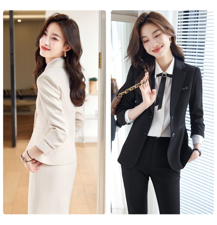 ChicShe Damen-Blazer, Größe S, Frühling, Herbst und Winter, geeignet für Rundfunk, Kunstprüfungen, Moderation, formelle Anlässe, Petite_voghion.com