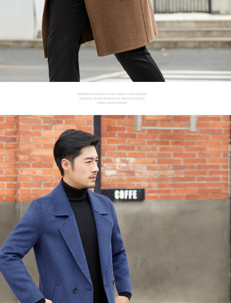 boy Boy Boy Autumn Winter New Double-Sided Cashmere Men's Mid-Length Pure Wool Trench Coat Trendy Business Versatile Jacket_voghion.com