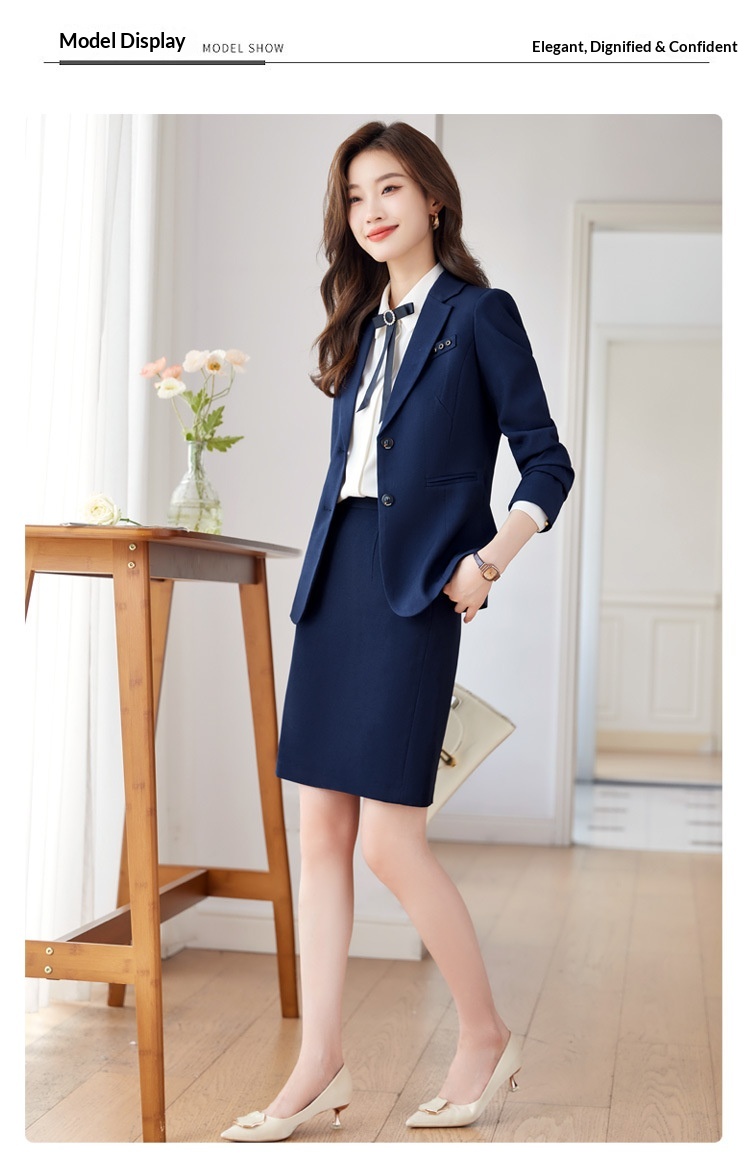 ChicShe Damen-Blazer, Größe S, Frühling, Herbst und Winter, geeignet für Rundfunk, Kunstprüfungen, Moderation, formelle Anlässe, Petite_voghion.com