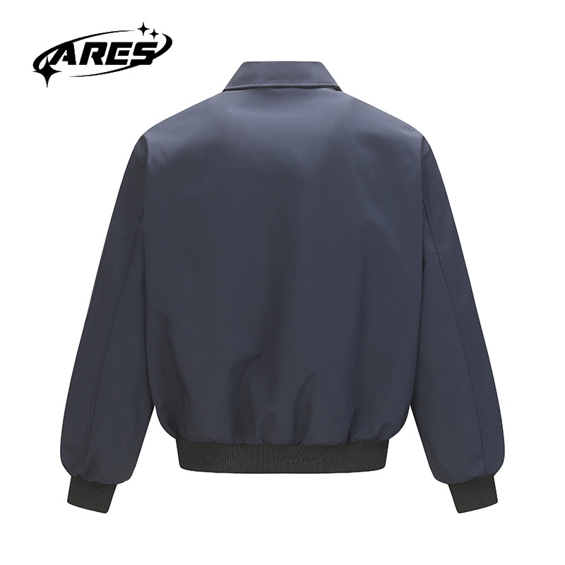 boy Boy ARES American Retro Autumn New Cleanfit Pilot Collar Jacket Men's Short Trendy Brand Versatile Coat_voghion.com