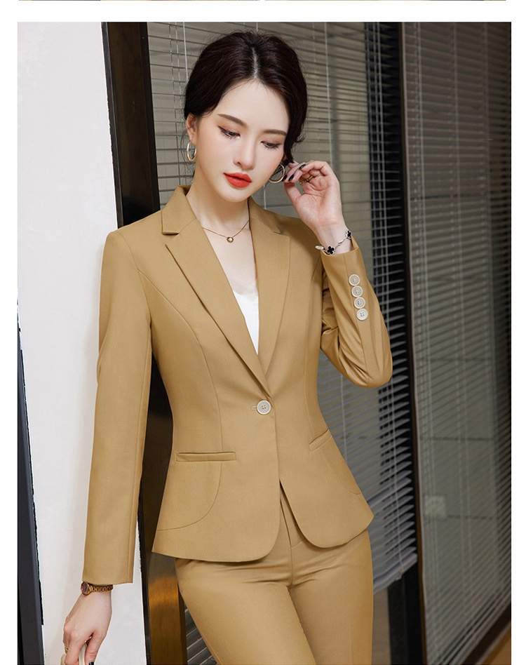 ChicShe 2023 Autumn Winter New Professional We Women's Fashion Small Fragrance Style Suit Slim Fit Elegant White-coll_voghion.com