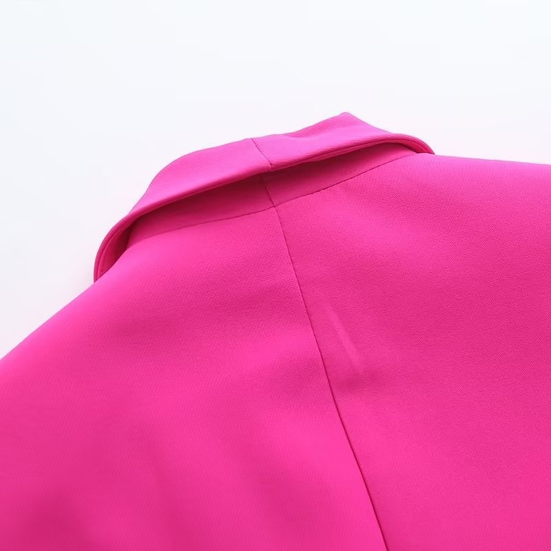 ChicShe Cross-Border European American Spring And Autumn Women's New Style Dress With Belt Small Suit Jacket + Casual Pants Set_voghion.com