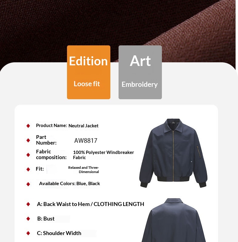 boy Boy ARES American Retro Autumn New Cleanfit Pilot Collar Jacket Men's Short Trendy Brand Versatile Coat_voghion.com