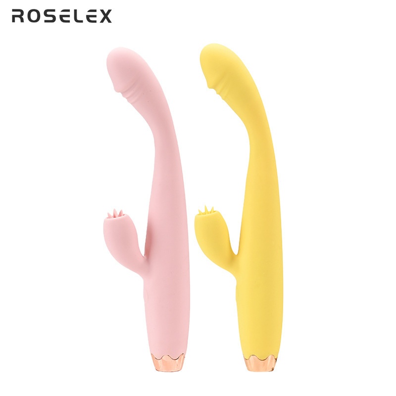Eros Lab Trendy Pen Vibrator Tongue Licking Clitoris G-Spot Strong Vibration Orgasm Masturbation Flirting Female Toys Adult Sex_voghion.com