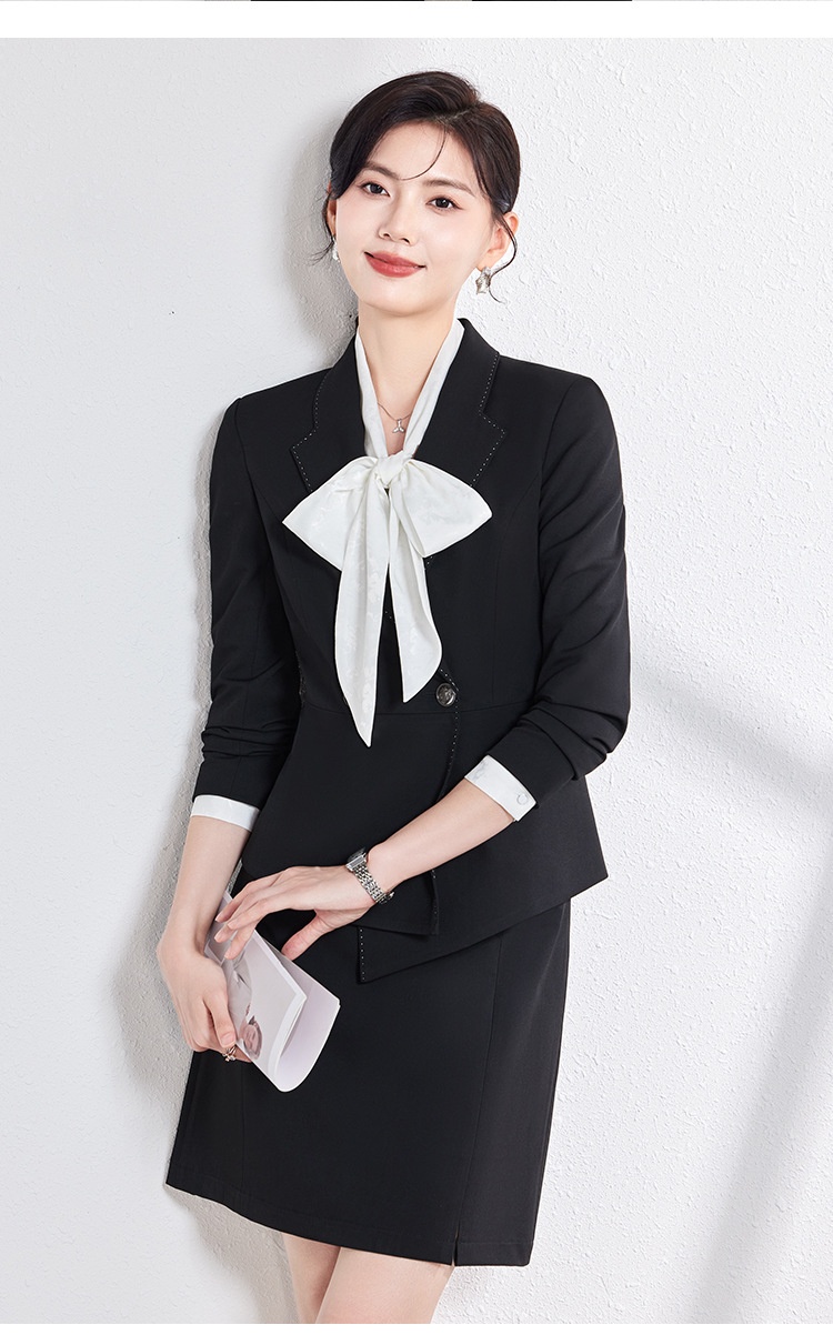 ChicShe Wholesale Autumn New Elegant Interview Management Workwear Slim Fit Manager Formal Professional Suit Set For Women_voghion.com