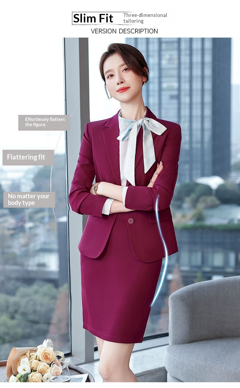 ChicShe High-end Plus Size Professional Women's Small Blazer Vest Suit Three-piece Set Medical Beauty Interview Formal Wear_voghion.com