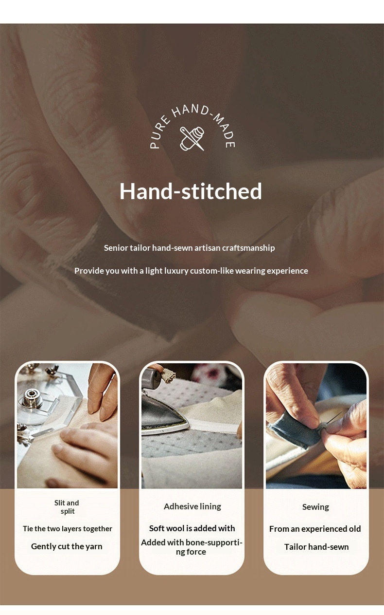 boy Boy 100% Autumn Winter Cashmere Executive Jacket Men's Short Lapel Wool Double-Sided Coat_voghion.com