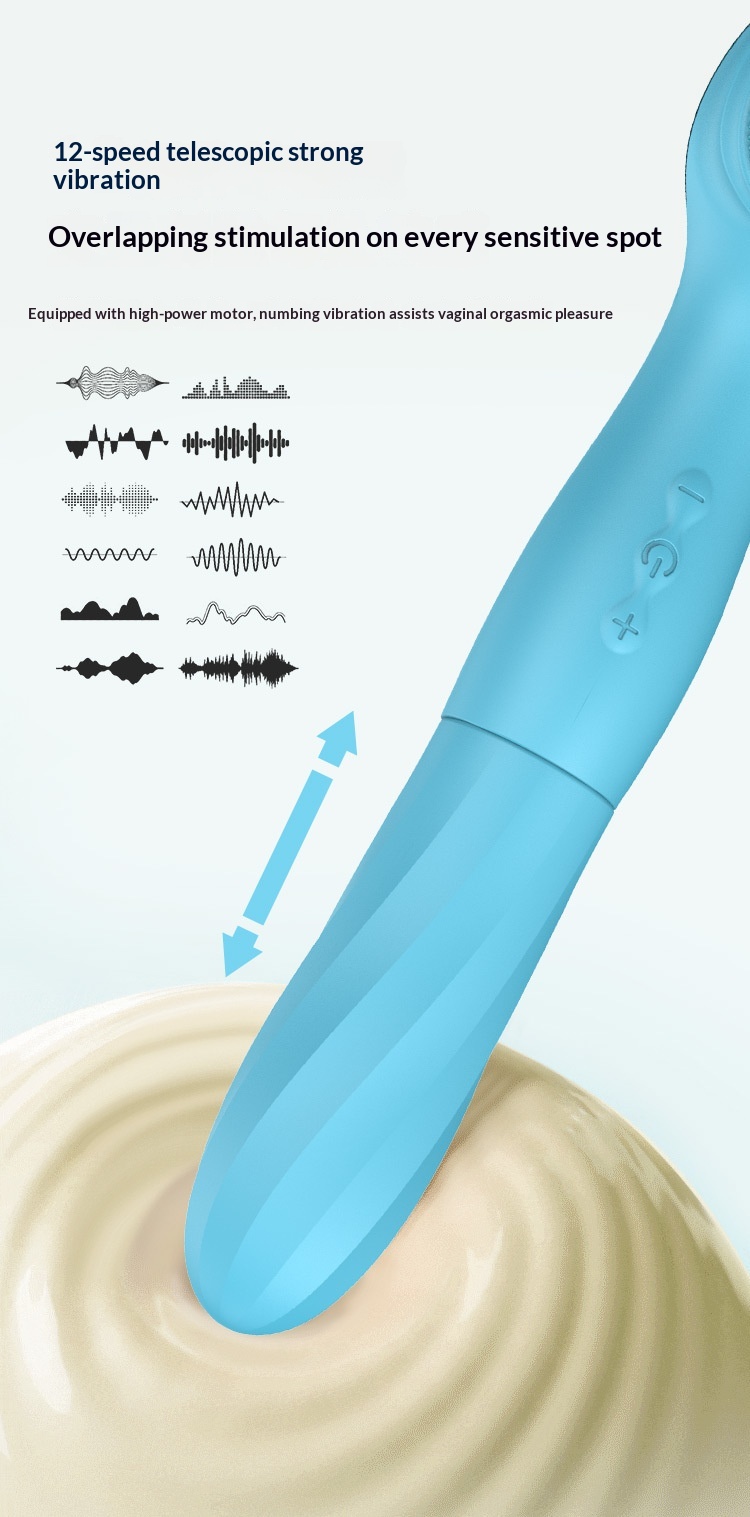 Eros Lab Sex Toys For Women, Cleanable Vibrator, Masturbation, Telescopic Adult Female Masturbation Toys, Vibrating Wand_voghion.com