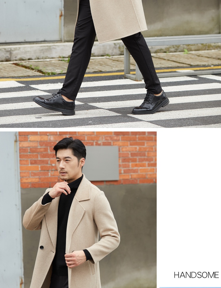 boy Boy Boy Autumn Winter New Double-Sided Cashmere Men's Mid-Length Pure Wool Trench Coat Trendy Business Versatile Jacket_voghion.com