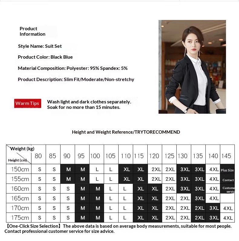 ChicShe Suit Set For Spring, Autumn, Winter Seasons, Elegant Goddess Professional Wear, Plus Size Small Blazer, Formal Workwear,_voghion.com