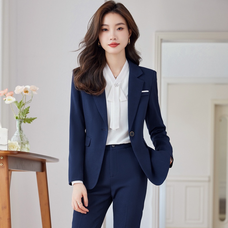 ChicShe Autumn Winter College Student Interview Professional Fashion Elegant Blazer Women's Suit Formal Workwear_voghion.com