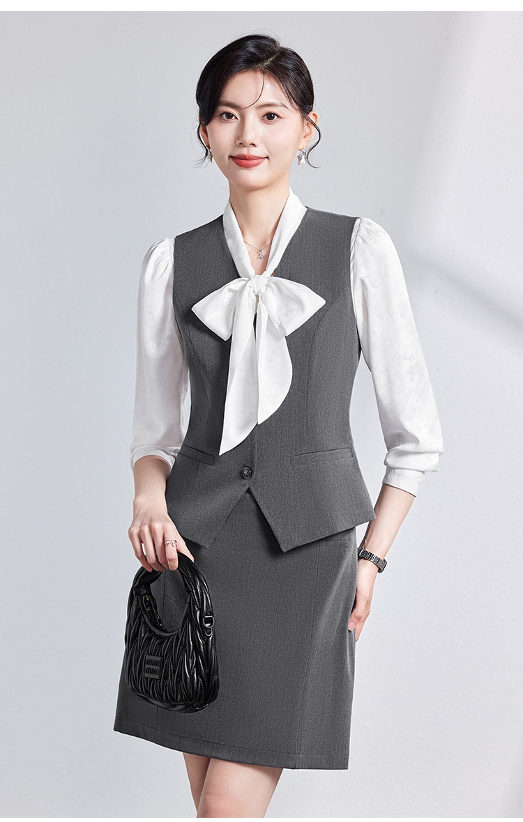 ChicShe Wholesale Autumn New Elegant Interview Management Workwear Slim Fit Manager Formal Professional Suit Set For Women_voghion.com