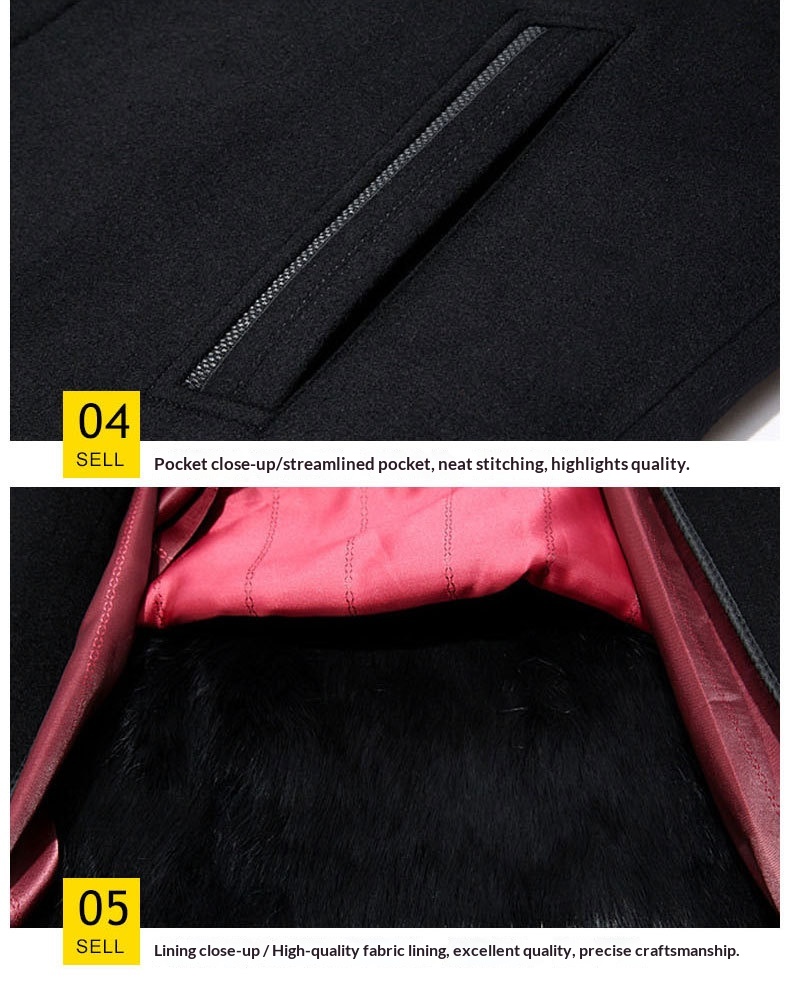 boy Boy Boy Winter Thick In-Stock Trench Business Casual Mid-Length Thickened Wool Coat Men's Large Lapel_voghion.com