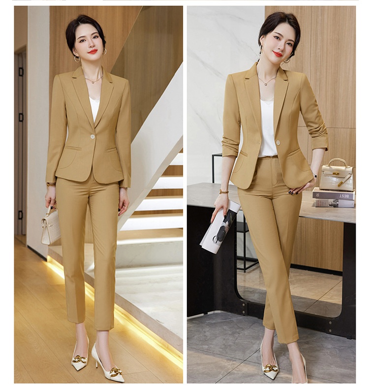 ChicShe 2023 Autumn Winter New Professional We Women's Fashion Small Fragrance Style Suit Slim Fit Elegant White-coll_voghion.com