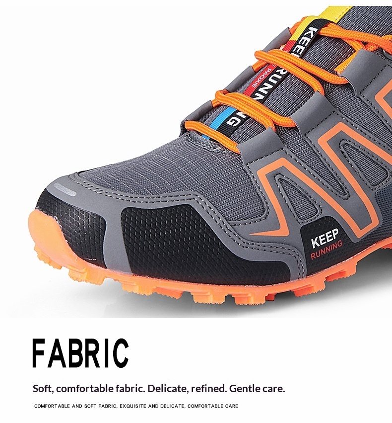 Buty trekkingowe męskie Glide w sprzedaży bezpośredniej w fabryce, klasyczne, outdoorowe, rozmiar 47, do biegania w terenie, SPEEDC 3_voghion.com