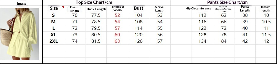 ChicShe Collection Été 2024 - Mode Femme - Style Européen et Américain - Haut Élégant à Manches Bouffantes Jacquard - Short - Design Pratique pour les Déplacements Féminin_voghion.com