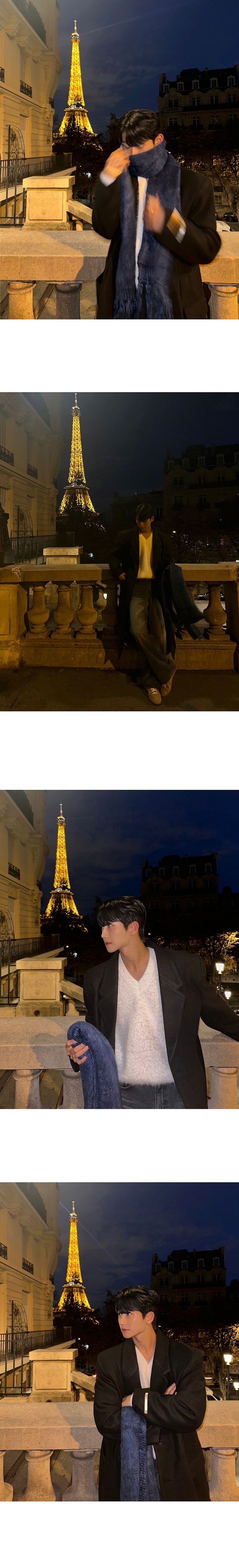 boy Boy MYQ Light Mature Mid-Length Wool For Men Winter Warm Suit Collar H-Type Woolen Trench Coat Korean Style Top_voghion.com