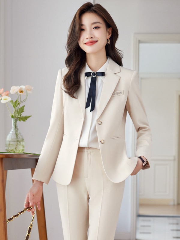 ChicShe Damen-Blazer, Größe S, Frühling, Herbst und Winter, geeignet für Rundfunk, Kunstprüfungen, Moderation, formelle Anlässe, Petite_voghion.com