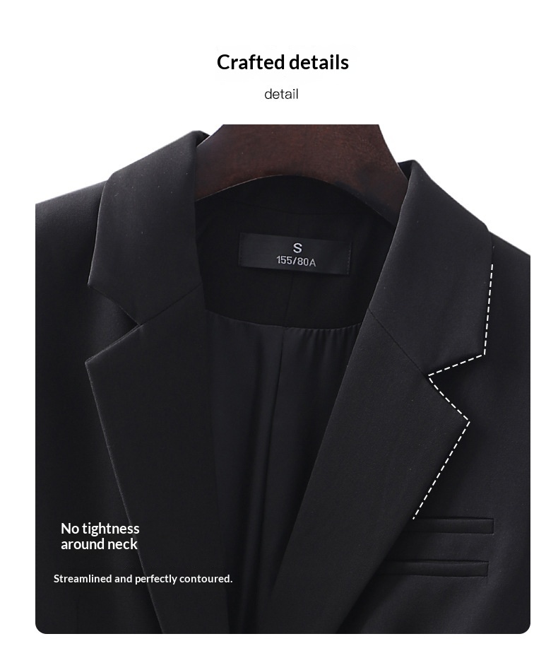 ChicShe Black High-End Long-Sleeve Small Suit Collar Jacket Women's Shirt Pants Skirt Three-Piece Set Spring Autumn Winter New_voghion.com