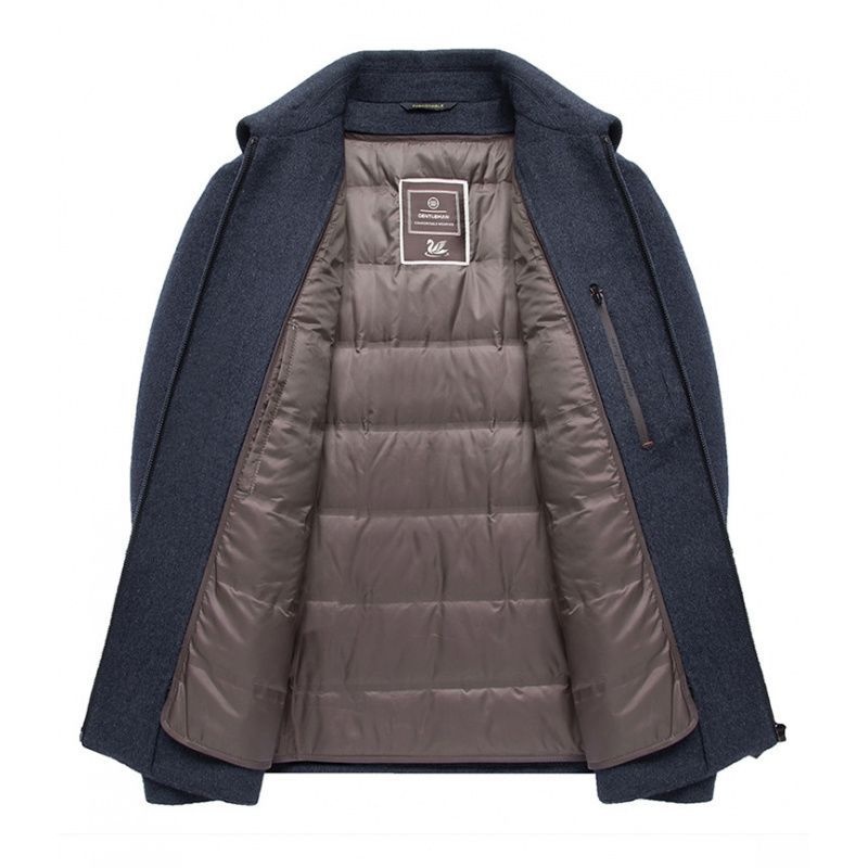 boy Boy Autumn Winter New Men's Clothing Turn-down Collar Double-sided Wool Coat With Detachable Inner Liner Warm Woolen Jacket_voghion.com