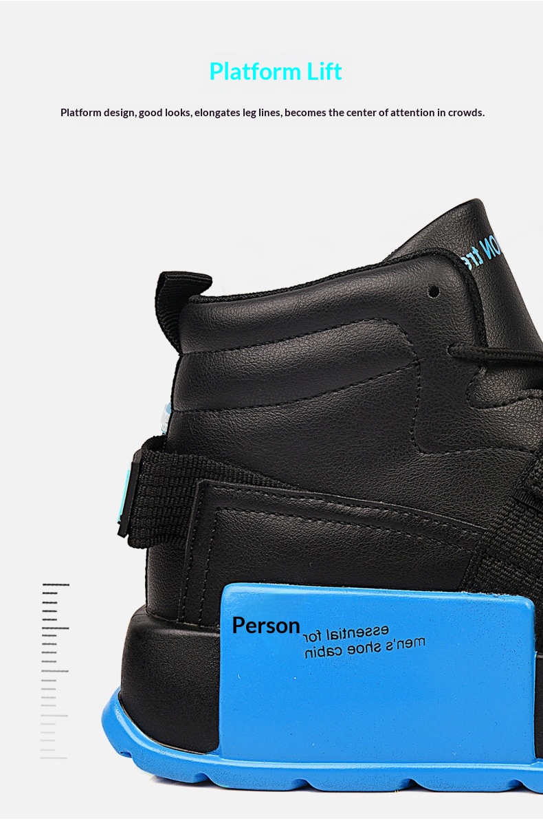 Glide Glide European Station High-Top Thick-Soled Martin Autumn Ins Casual Sneakers Motorcycle Boots Trendy Cycling Men's Shoes_voghion.com