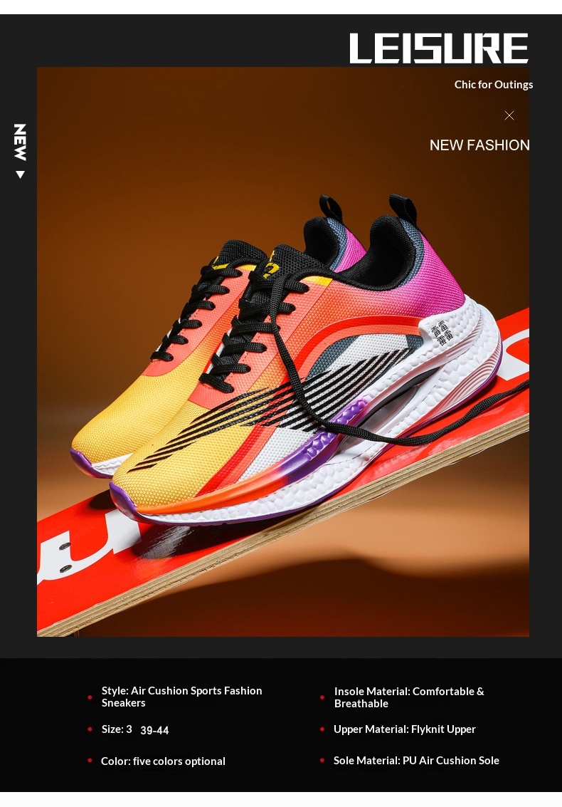 Glide Jueying 3.0 Herren-Laufschuhe mit Carbonplatte, Luftpolsterung, Stoßdämpfung und Rückfederung – ideal für Studenten, Freizeit, Sport und Paare._voghion.com