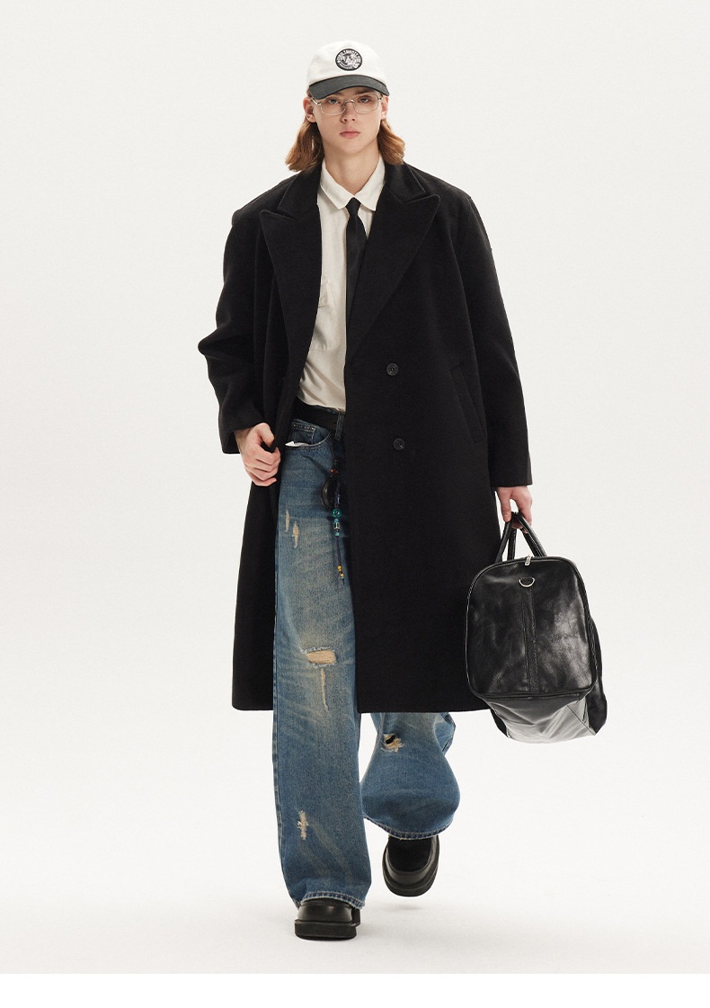 boy Boy Boy MADEEXTREME Retro Autumn New Double-Breasted Wool Coat Men Long Over-the-Knee Winter Woolen Jacket_voghion.com