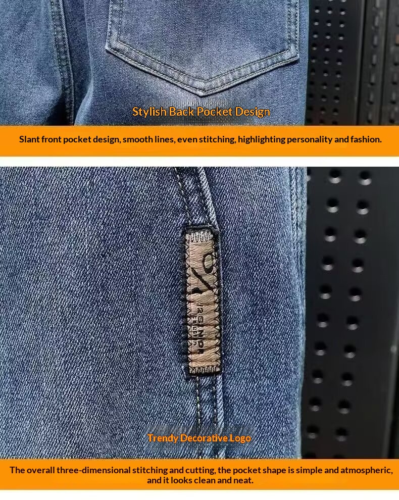 boy Boy Boy Cross-Border Foreign Trade Spring And Autumn Jeans Men's Brand Casual Jogger Loose Versatile Trendy Harem Pants_voghion.com