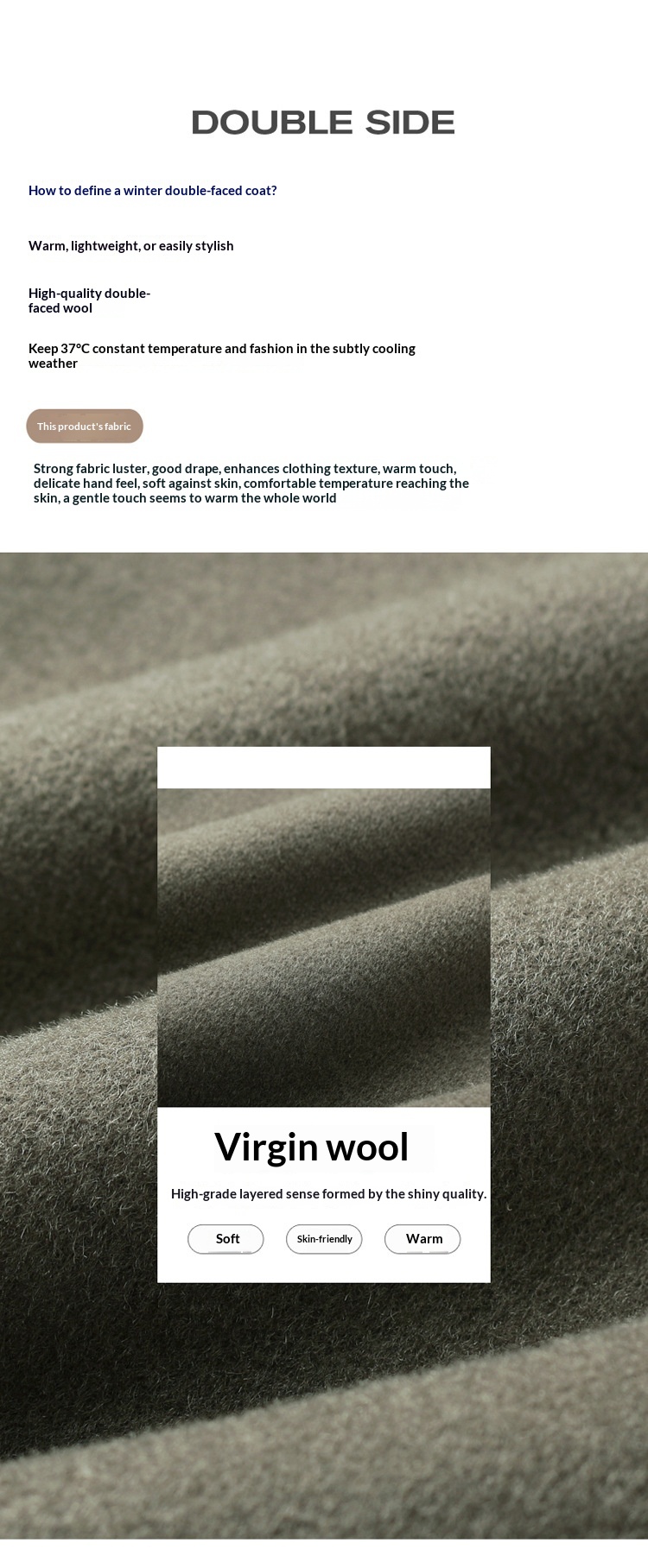 boy Boy Boy Fanwo FW1301 New In Stock 2024 Autumn Winter Pure Handmade Short Double-Sided Cashmere Coat For Men Fashion Jacket_voghion.com