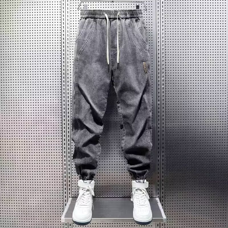 boy Boy Boy Cross-Border Foreign Trade Spring And Autumn Jeans Men's Brand Casual Jogger Loose Versatile Trendy Harem Pants_voghion.com