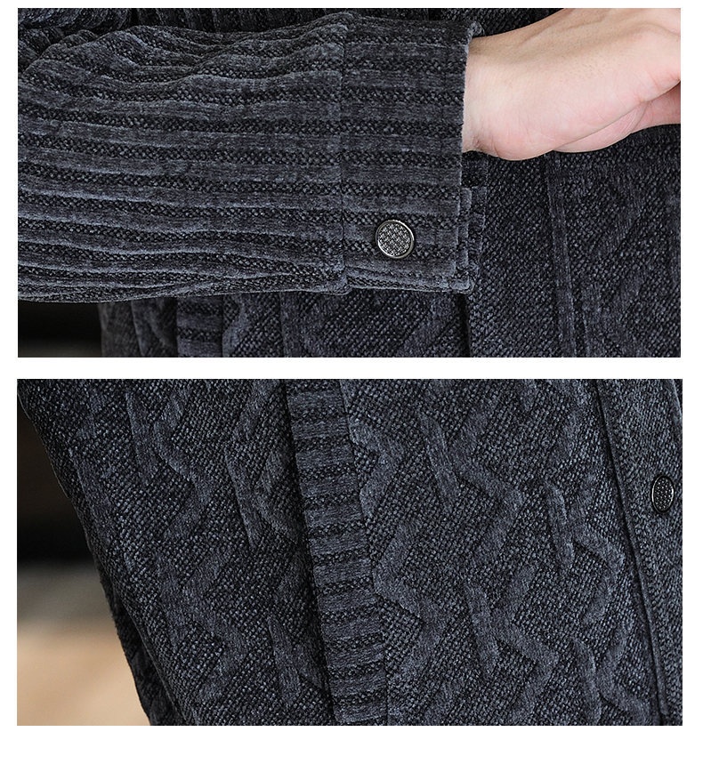 boy Boy Boy Casual Short Thickened Autumn Winter Fleece Trendy Wool Coat Men's Jacket Korean Style New In Stock_voghion.com