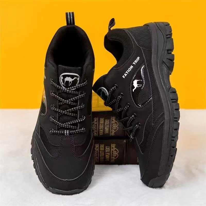Glide Outdoor Hiking Single Cotton Same Style Casual Sport Uomo Caldi Stivali da Trekking Neve Scarpe da Passeggio per Anziani_voghion.com