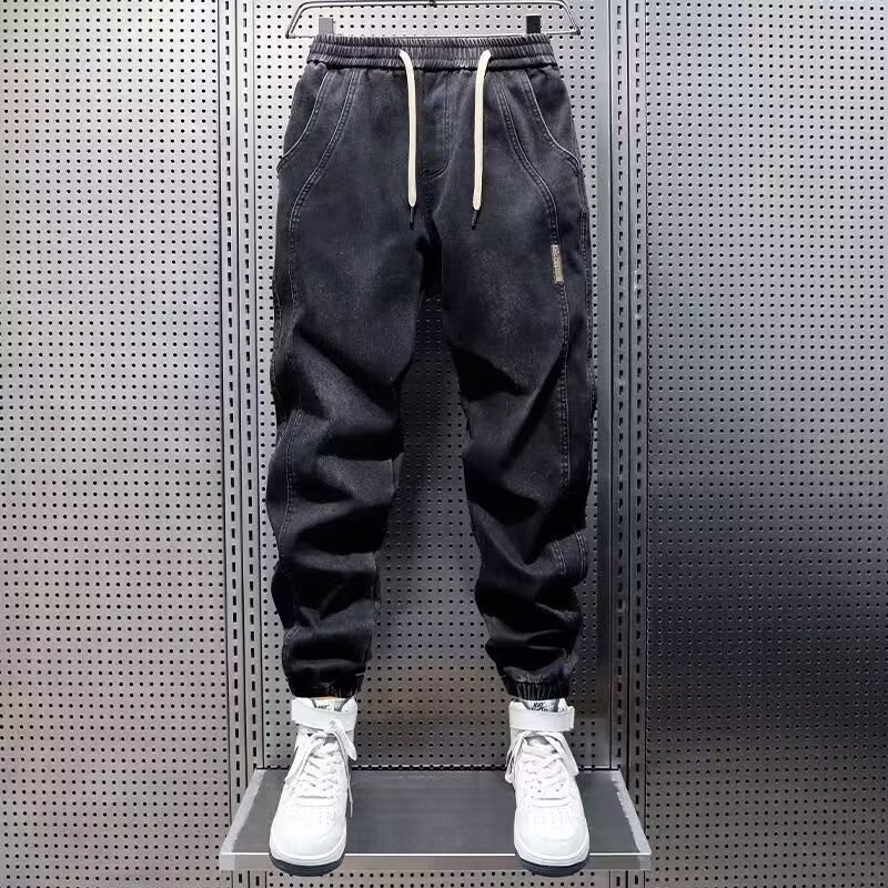 boy Boy Boy Cross-Border Foreign Trade Spring And Autumn Jeans Men's Brand Casual Jogger Loose Versatile Trendy Harem Pants_voghion.com