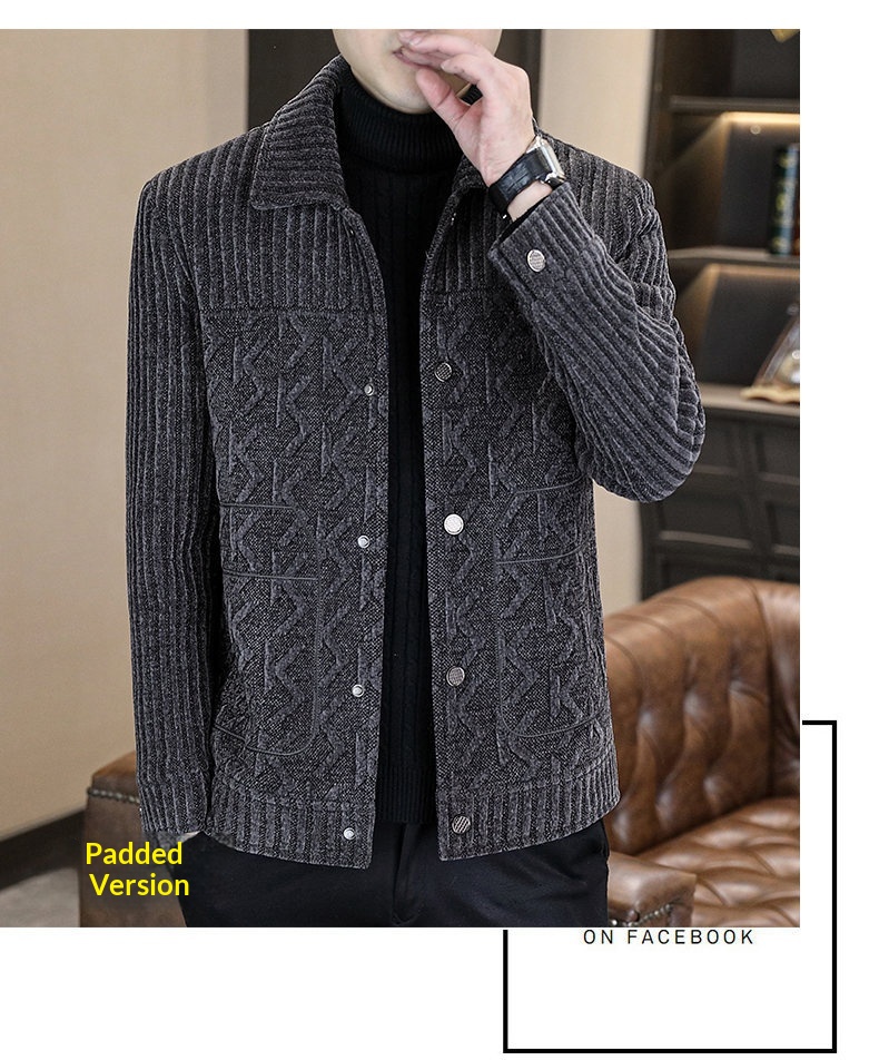 boy Boy Boy Casual Short Thickened Autumn Winter Fleece Trendy Wool Coat Men's Jacket Korean Style New In Stock_voghion.com