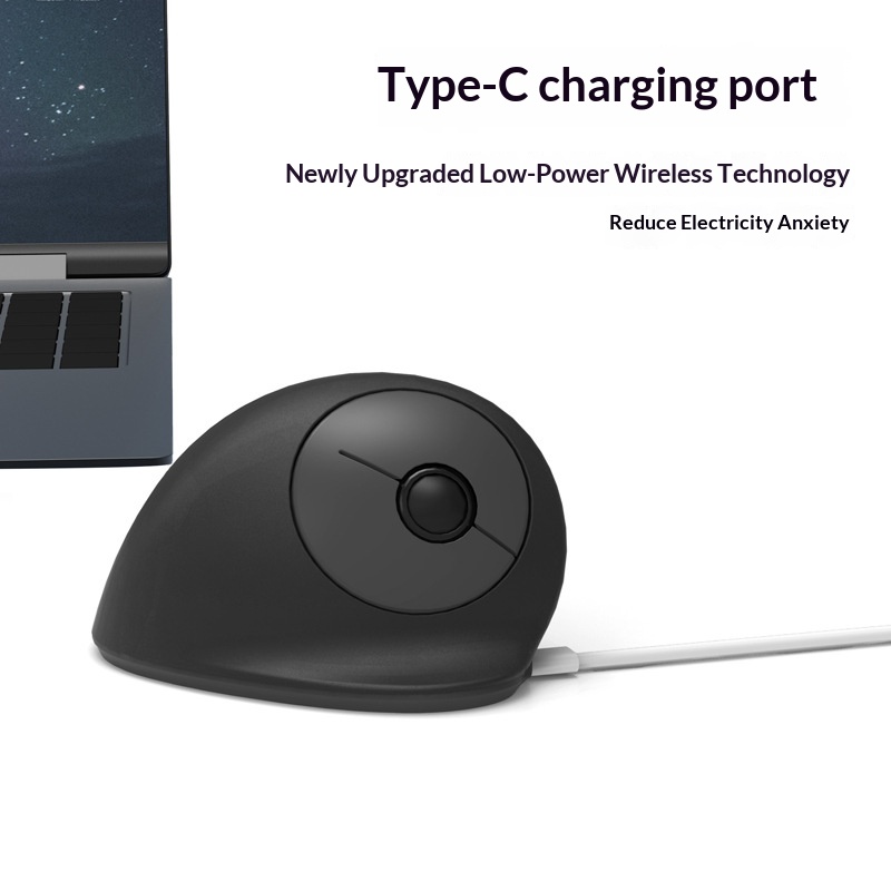 NeoGear Mobile Mouse Dual Mode Three Channel Silent Vertical Wireless In Stock Button Ergonomic_voghion.com